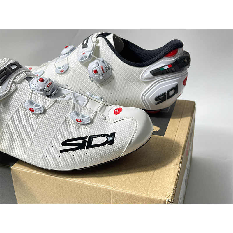 SIDI WIRE 2 Carbon Cycling Shoes Men Road Bicycle Shoes Anti-slip Breathable Triathlon Athletic Sneakers Cleat shoes · v2